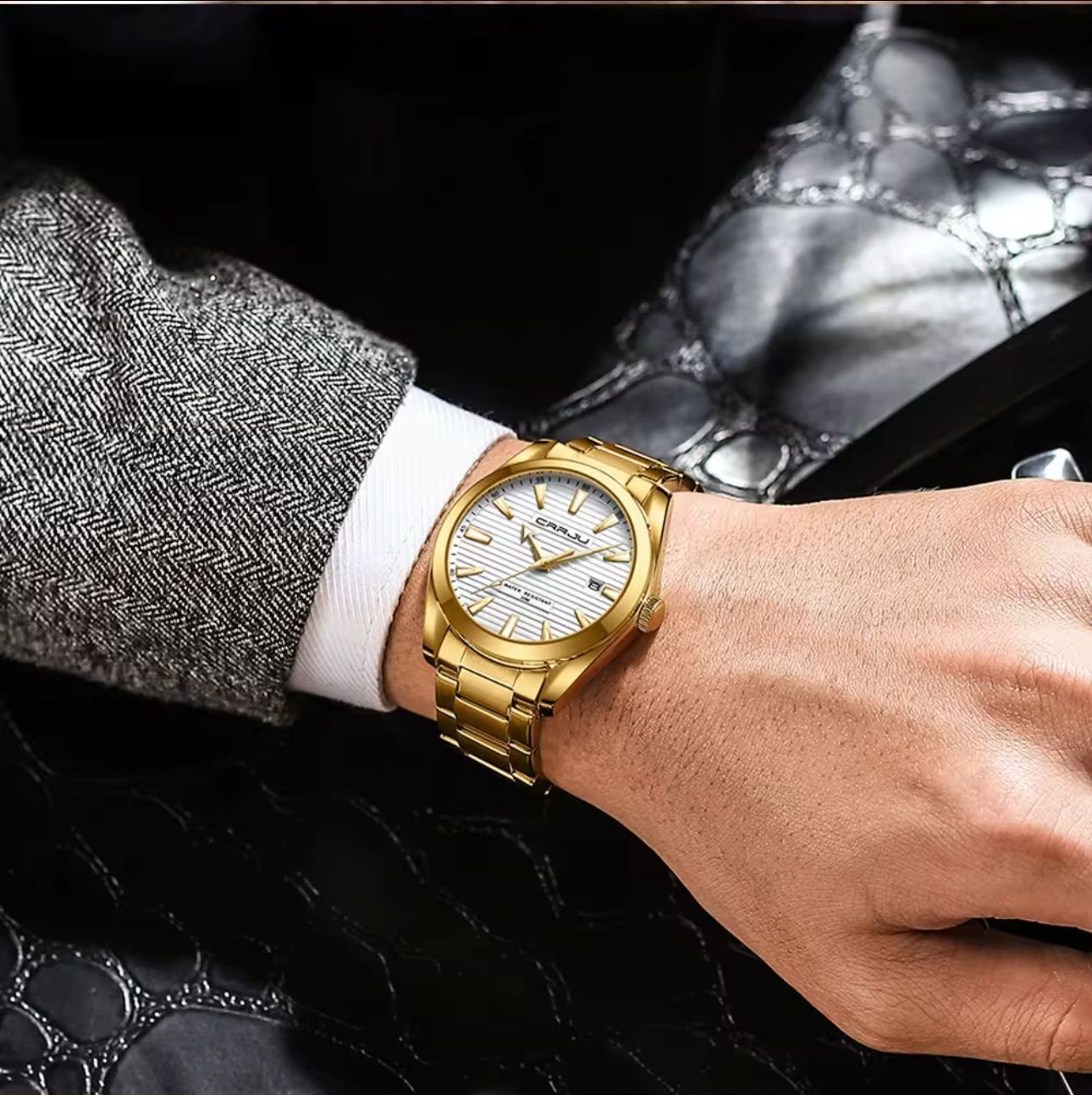 Detail of AURA Timepiece No. 1