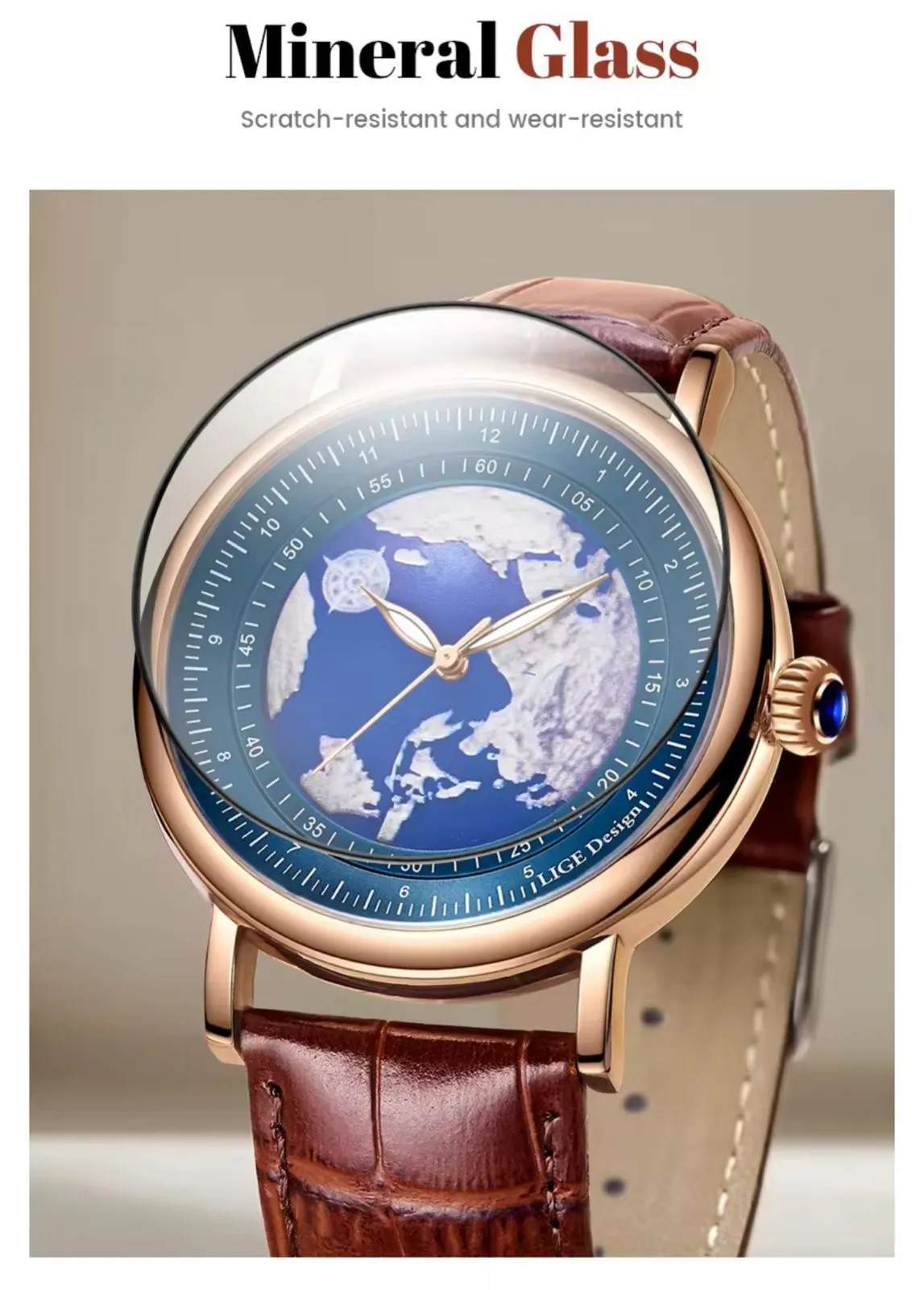 Detail of AURA Timepiece No. 8