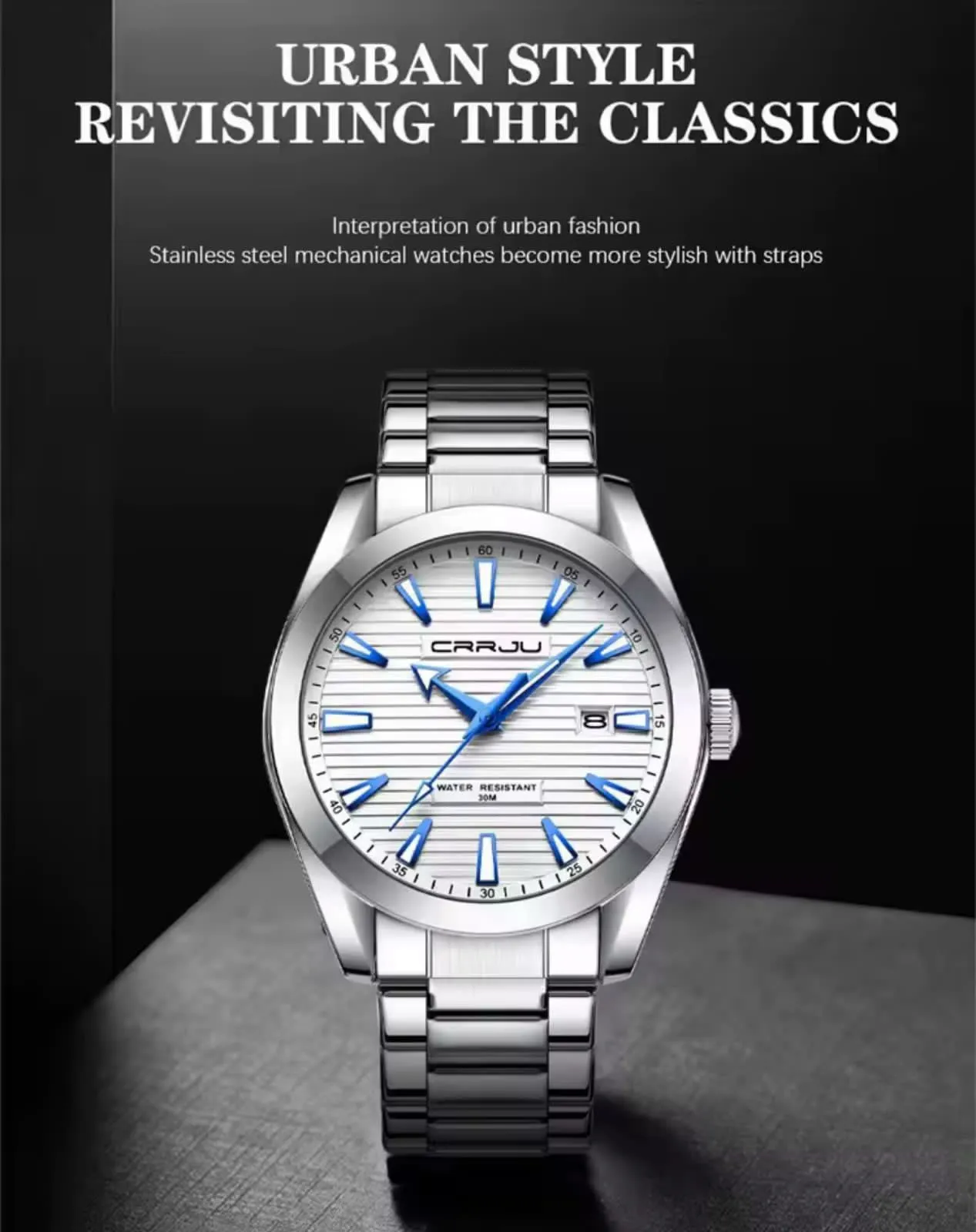 Side view of AURA Timepiece No. 9